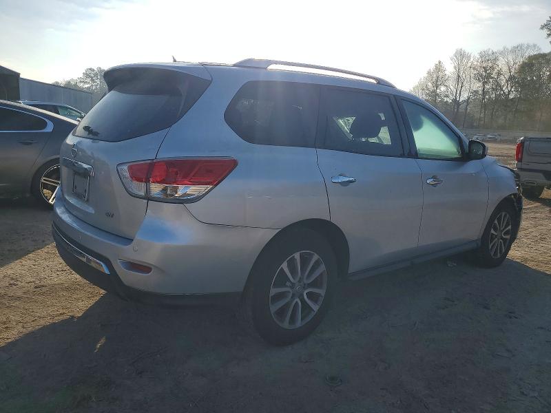 2015 Nissan Pathfinder VIN 5N1AR2MNXFC608655 COPART salvage auction — FRONT END, La - Cert Of Title-Salvage, sold $625 on 2026-07-02 (photo 3)