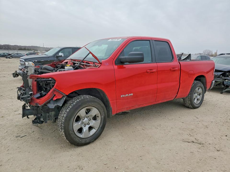 2022 Ram 1500 VIN 1C6RREBT8NN272802 COPART salvage auction — FRONT END, Va - Cert Of Title - Salvage, sold $10,700 on 2026-07-02 (photo 1)