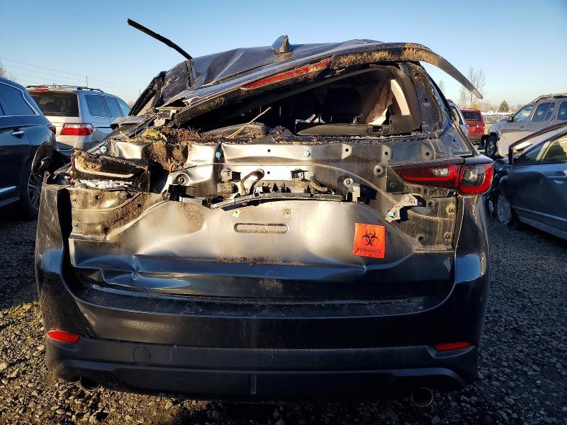 2022 Mazda Cx-5 VIN JM3KFBCM5N0572262 COPART salvage auction — ROLLOVER, Or - Lien Papers Salvage, sold $1,000 on 2026-07-07 (photo 6)