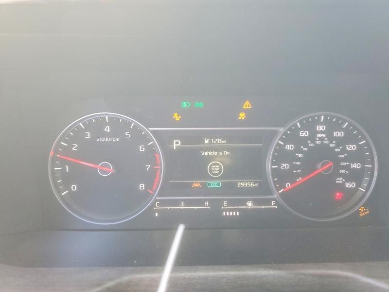 2022 Kia Sorento VIN 5XYRLDLC3NG097496 COPART salvage auction — FRONT END, Id - Salvage Certificate Of Title, sold $6,100 on 2026-07-20 (photo 9)