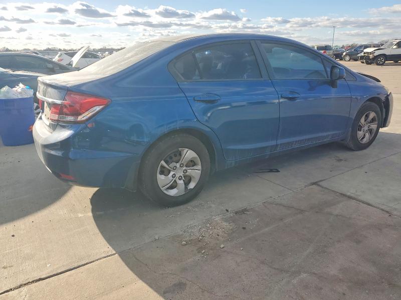 2013 Honda Civic VIN 19XFB2F56DE011018 COPART salvage auction — FRONT END, Salvage Title, sold $1,350 on 2026-07-09 (photo 3)