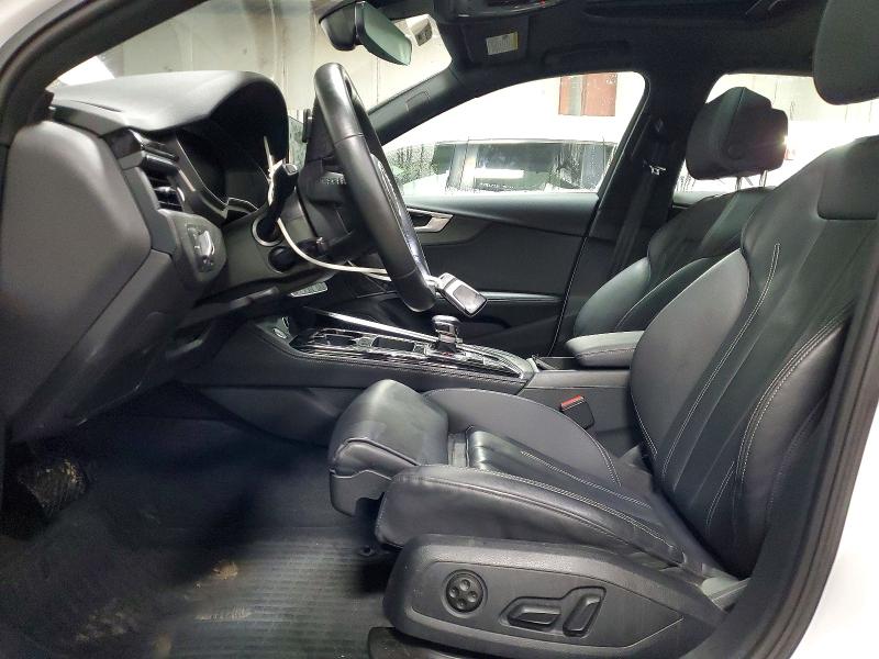 2022 Audi A4 VIN WAUEAAF44NA021029 COPART salvage auction — REAR END, Il - Salvage Certificate, sold $500 on 2026-07-21 (photo 7)