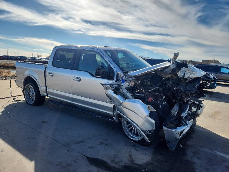 2018 Ford F-150 lightning VIN 1FTEW1CP3JKE92239 COPART salvage auction — FRONT END, Tx - Salvage Vehicle Title, sold $2,200 on 2026-07-02 (photo 4)