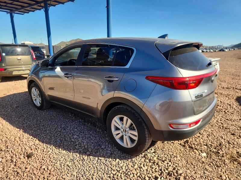 2017 Kia Sportage VIN KNDPM3AC6H7087256 COPART salvage auction — SIDE, AZ - CERT OF TITLE - SALVAGE, sold $2,550 on 2026-07-14 (photo 2)