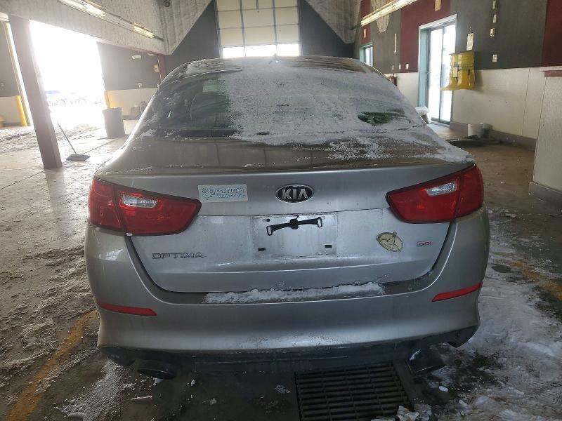 2015 Kia Optima VIN KNAGM4A75F5544640 COPART salvage auction — REAR END, In - Cert Of Title-Salvage Title, sold $400 on 2026-07-20 (photo 6)