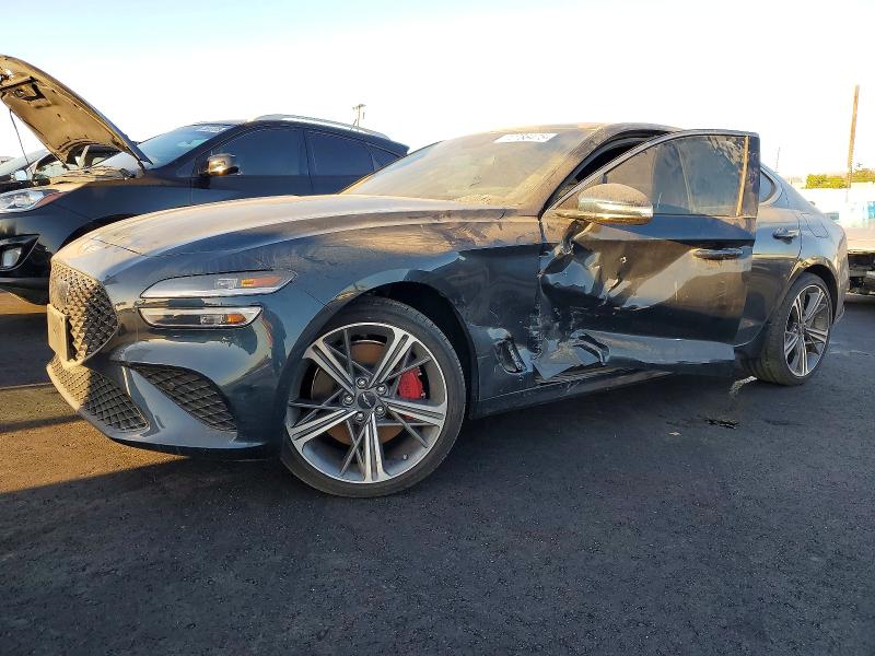 2025 Genesis G70 VIN KMTG34SC4SU148637 — COPART salvage auction photo