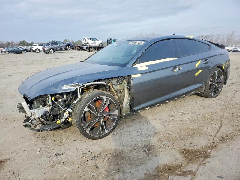 2022 Audi S5 VIN WAUB4CF59NA011904 COPART salvage auction — FRONT END, Va - Cert Of Title - Salvage, sold $13,700 on 2026-07-15 (photo 1)