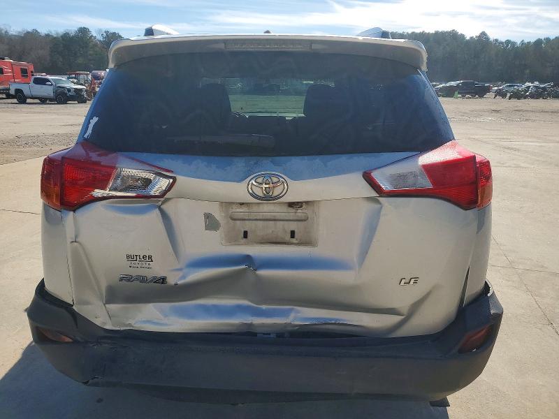 2015 Toyota Rav 4 VIN JTMZFREV4FJ033987 COPART salvage auction — REAR END, Ms - Cert Of Title-Salvaged, sold $3,750 on 2026-07-31 (photo 6)
