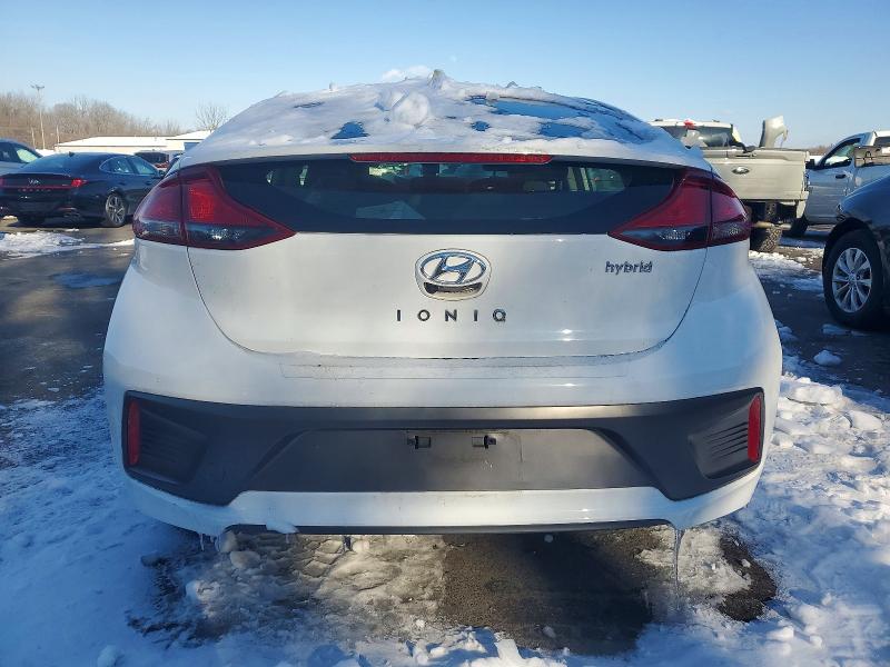 2020 Hyundai Ioniq VIN KMHC75LCXLU221139 COPART salvage auction — FRONT END, Salvage Title, sold $250 on 2026-07-21 (photo 6)