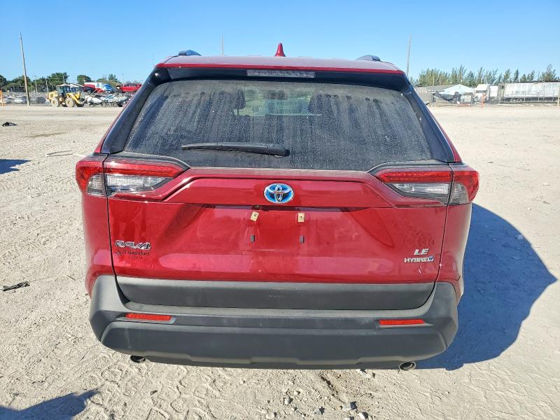 2023 Toyota Rav4 hybrid VIN JTMMWRFV3PD207203 COPART salvage auction — FRONT END, FL - CERT OF TITLE SLVG REBUILDABLE, sold $9,400 on 2026-07-02 (photo 6)