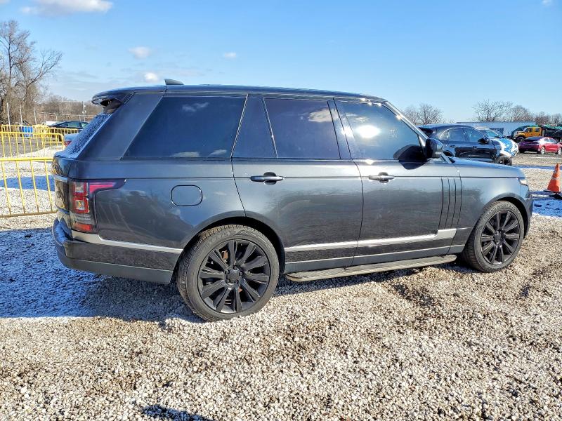 2017 Land rover RANGE ROVER VIN SALGS2FV1HA372100 COPART salvage auction — MINOR DENT/SCRATCHES, MI - CERTIFICATE OF TITLE, sold $7,600 on 2026-07-28 (photo 3)