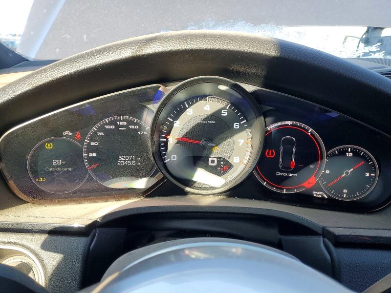 2020 Porsche Cayenne VIN WP1AA2AY8LDA01507 COPART salvage auction — FRONT END, Other, sold $16,900 on 2026-07-13 (photo 9)