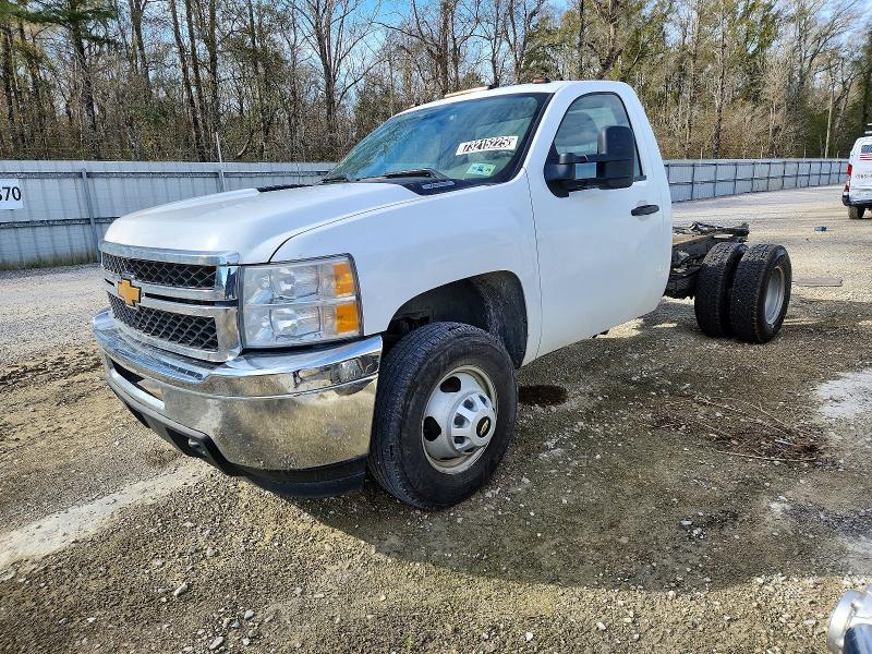 2014 Chevrolet Silverado VIN 1GB3CZCGXEF142513 COPART salvage auction — REAR END, La - Certificate Of Title, sold $1,700 on 2026-07-09 (photo 1)