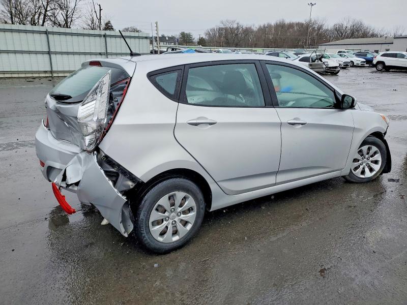2017 Hyundai Accent VIN KMHCT5AE8HU312353 COPART salvage auction — REAR END, NJ - CERT OF TITLE-SALVAGE, sold $475 on 2026-07-28 (photo 3)