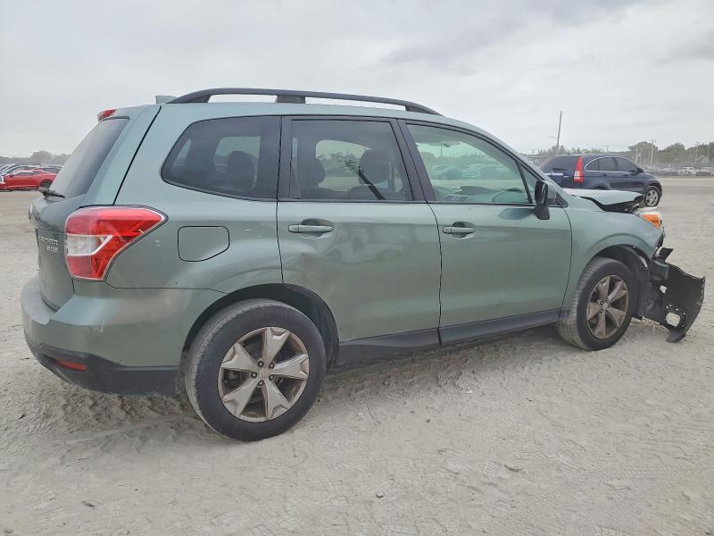 2016 Subaru Forester VIN JF2SJADC0GH527680 COPART salvage auction — FRONT END, Fl - Cert Of Title-Slvg Rebld Flood, sold $550 on 2026-07-09 (photo 3)