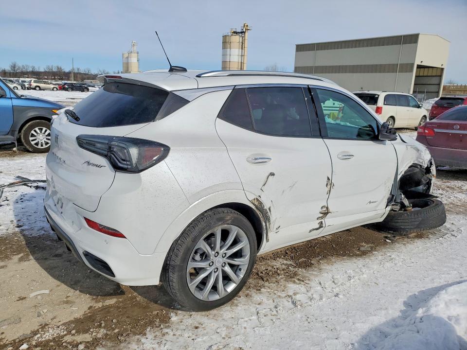 2024 Buick Encore VIN KL4AMGSL1RB153331 COPART salvage auction — FRONT END, Ks - Cert Of Title-Salvage, sold $600 on 2026-07-21 (photo 3)