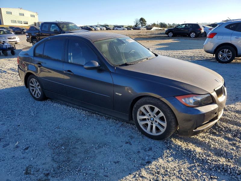 2007 BMW 3 series VIN WBAVA33547KX73691 COPART salvage auction — MECHANICAL, Ga - Bill Of Sale - Parts Only, sold $325 on 2026-07-08 (photo 4)