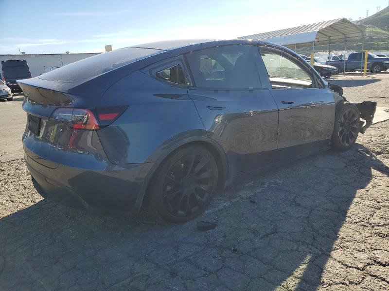 2021 Tesla Model y VIN 5YJYGDEE8MF091066 COPART salvage auction — FRONT END, Ca - Salvage Certificate, sold $6,300 on 2026-07-16 (photo 3)