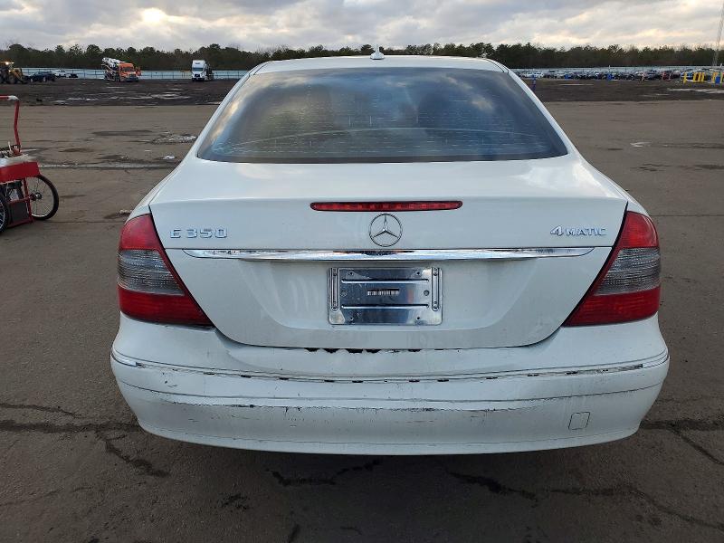 2009 Mercedes-benz E-class VIN WDBUF87X19B418763 COPART salvage auction — REAR END, Ny - Mv907A-Parts Only, sold $400 on 2026-07-15 (photo 6)