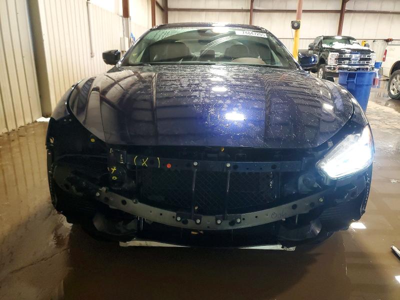 2019 Maserati Ghibli VIN ZAM57YSLXK1319230 COPART salvage auction — FRONT END, De - Salvage Certificate, sold $4,850 on 2026-08-14 (photo 5)