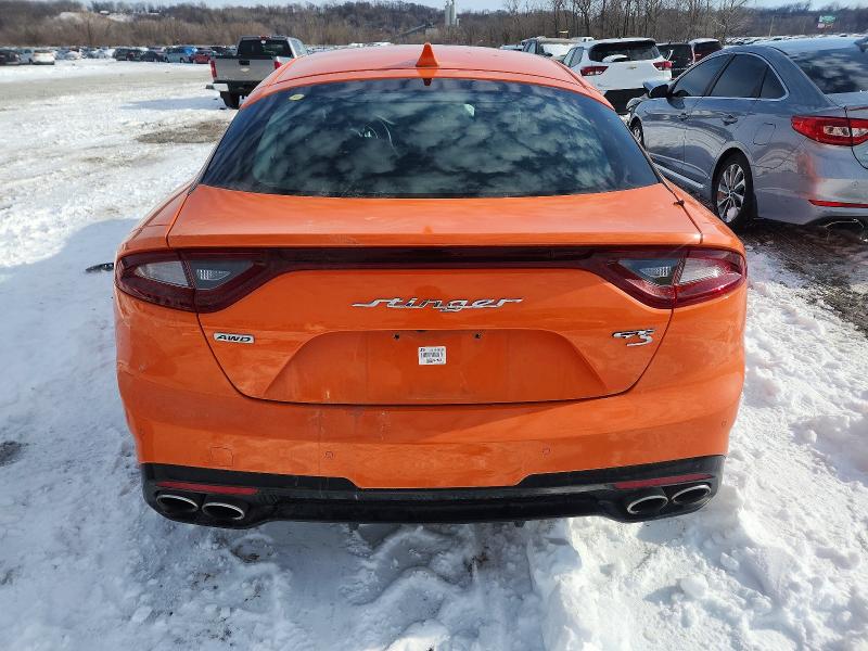 2019 Kia Stinger VIN KNAE35LC6K6070924 COPART salvage auction — FRONT END, Il - Salvage Certificate, sold $4,750 on 2026-07-13 (photo 6)
