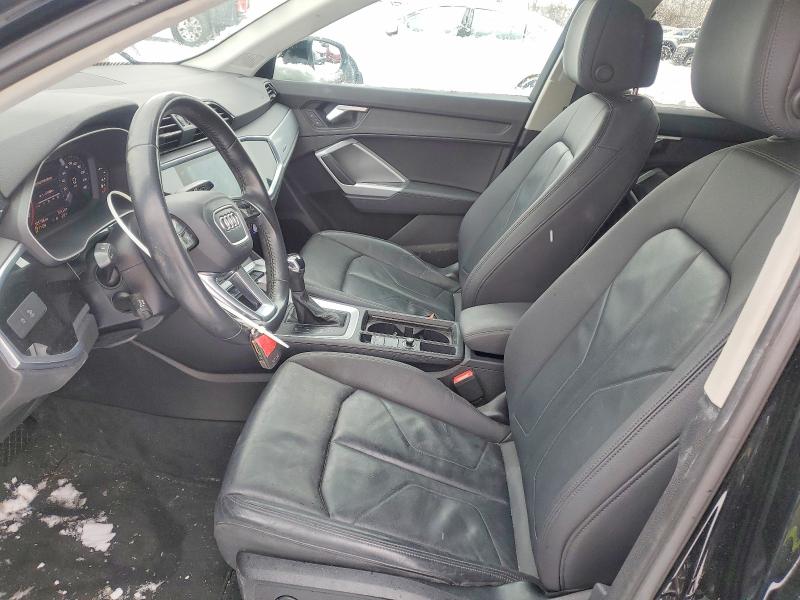 2020 Audi Q3 VIN WA1AECF3XL1073507 COPART salvage auction — REAR END, Qc - Gravement Accidente, sold $7,400 on 2026-07-14 (photo 7)