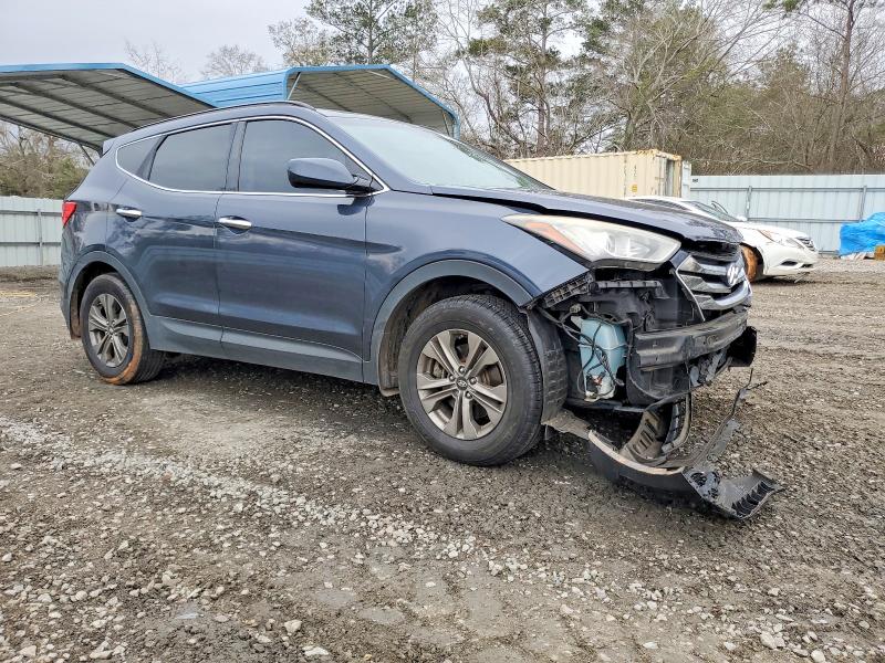 2016 Hyundai Santa fe VIN 5XYZU3LB7GG364334 COPART salvage auction — FRONT END, GA - CERT OF TITLE-SALVAGE, sold $1,450 on 2026-07-07 (photo 4)