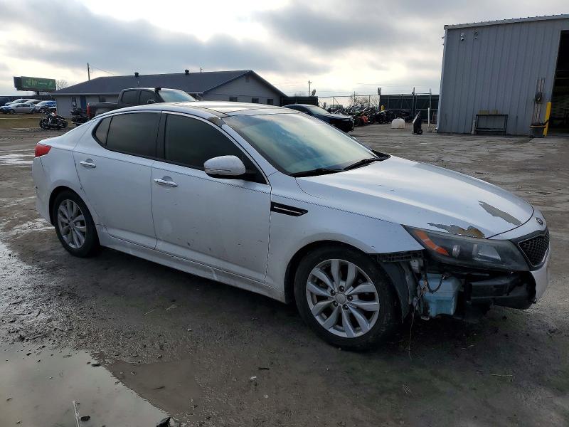 2014 Kia Optima VIN 5XXGN4A76EG331576 COPART salvage auction — FRONT END, Mo - Salvage Certificate Of Title, sold $250 on 2026-07-13 (photo 4)