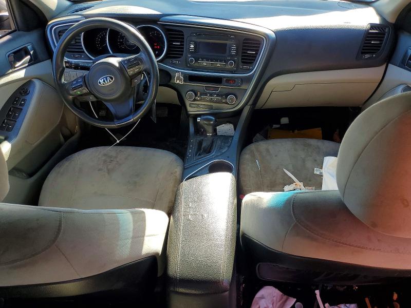 2015 Kia Optima VIN KNAGM4A70F5662532 COPART salvage auction — SIDE, Ca - Salvage Certificate, sold $150 on 2026-07-13 (photo 8)