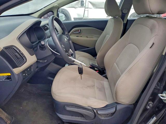 2014 Kia Rio VIN KNADN4A36E6368168 COPART salvage auction — REAR END, Salvage Title, sold $700 on 2026-07-17 (photo 7)