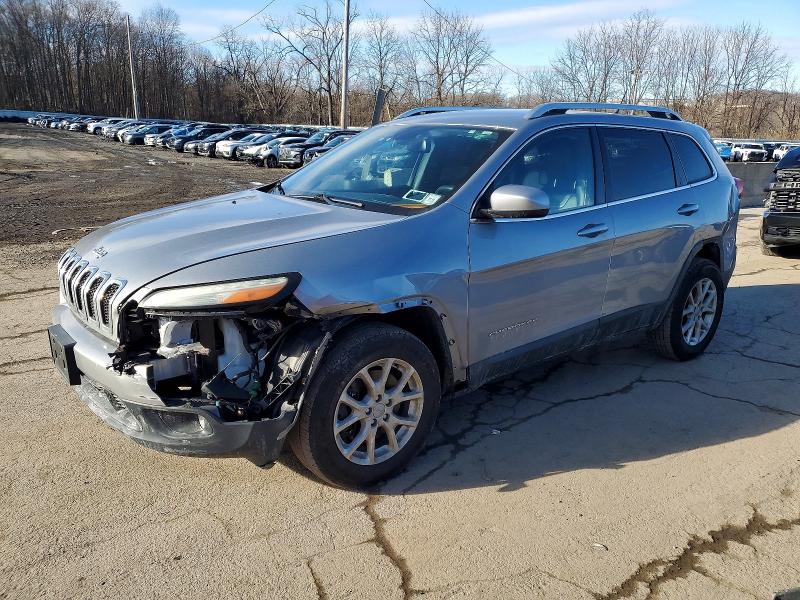 2015 Jeep Cherokee VIN 1C4PJMCS7FW610533 COPART salvage auction — FRONT END, NY - MV907A-PARTS ONLY W/LIENHOLDER, sold $350 on 2026-07-02 (photo 1)