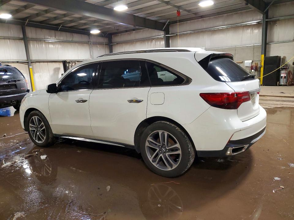 2018 Acura Mdx VIN 5J8YD4H89JL027076 COPART salvage auction — FRONT END, PA - CERTIFICATE OF SALVAGE, sold $3,300 on 2026-07-08 (photo 2)