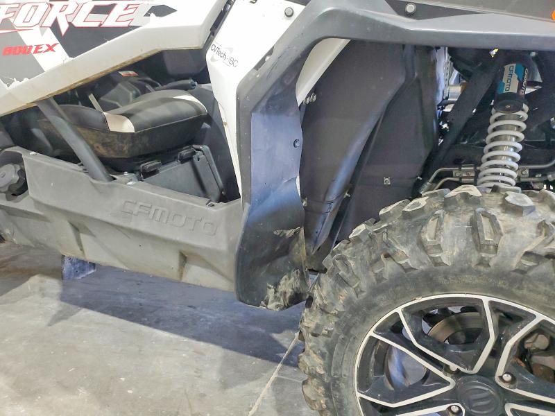 2022 Cfmoto Zforce VIN LCELVYZ18N6004214 COPART salvage auction — SIDE, Ok - Certificate Of Title, sold $3,100 on 2026-09-17 (photo 9)