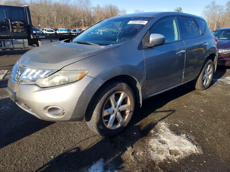 2009 Nissan Murano VIN JN8AZ18W29W206413 COPART salvage auction — MINOR DENT/SCRATCHES, Ct - Certificate Of Title, sold $1,900 on 2026-07-31 (photo 1)