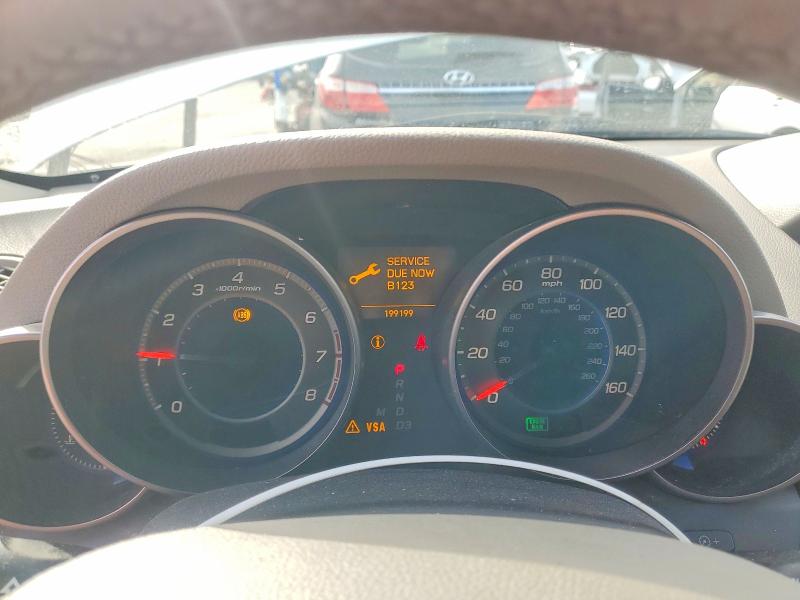 2009 Acura Mdx VIN 2HNYD28679H529380 COPART salvage auction — FRONT END, Id - Salvage Certificate Of Title, sold $875 on 2026-07-24 (photo 9)
