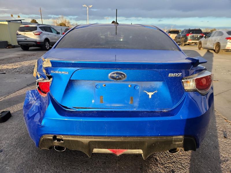 2014 Subaru Brz VIN JF1ZCAC11E9600902 COPART salvage auction — REAR END, Co - Bill Of Sale-Parts Only, sold $1,000 on 2026-07-13 (photo 6)