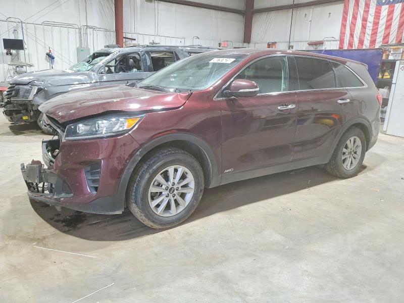 2019 Kia Sorento VIN 5XYPGDA30KG564383 COPART salvage auction — FRONT END, Mt - Certificate Of Title, sold $2,850 on 2026-07-27 (photo 1)