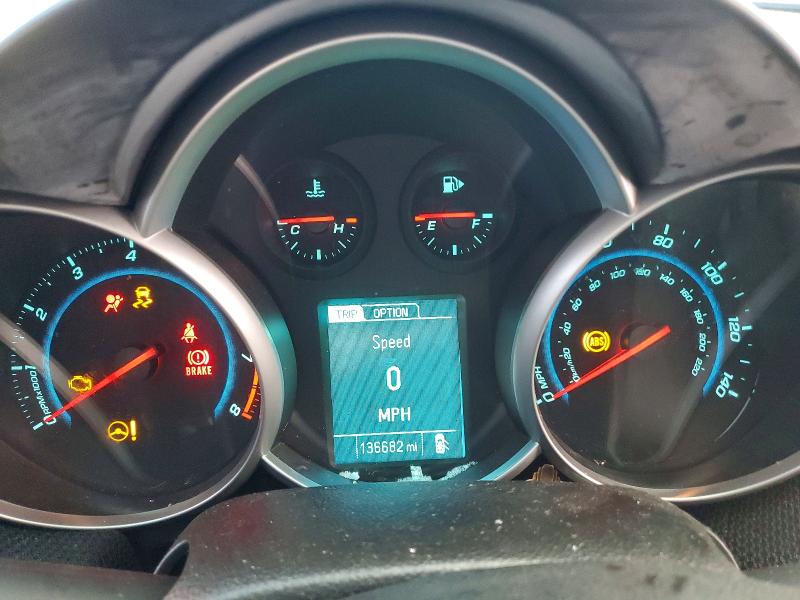 2014 Chevrolet Cruze VIN 1G1PC5SBXE7174585 COPART salvage auction — FRONT END, OH - CERT OF TITLE-SALVAGE, sold $275 on 2026-07-02 (photo 9)