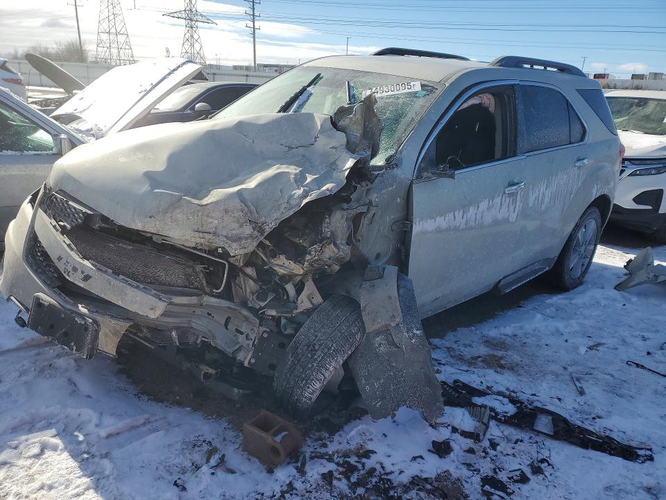 2015 Chevrolet Equinox VIN 2GNALBEK1F1161902 COPART salvage auction — FRONT END, Il - Salvage Certificate, sold $525 on 2026-07-09 (photo 1)