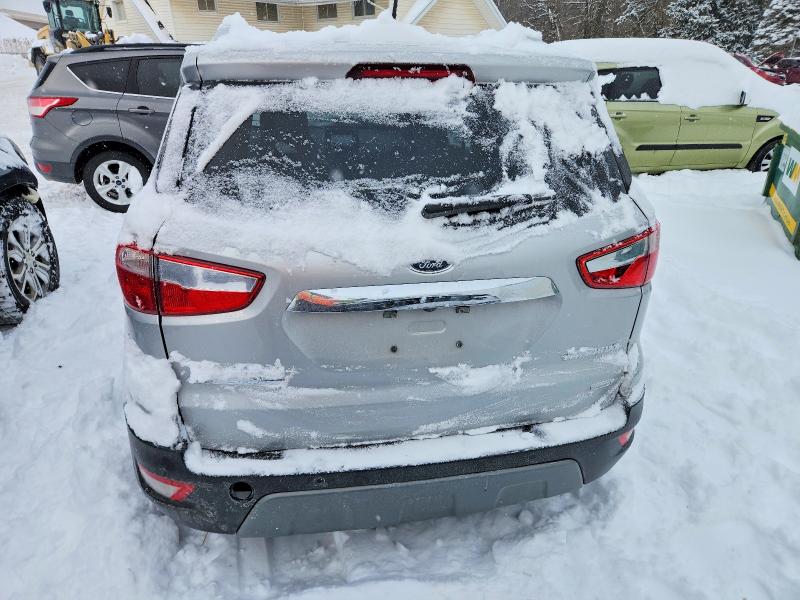 2019 Ford Ecosport VIN MAJ3S2KE3KC298787 COPART salvage auction — FRONT END, Oh - Cert Of Title-Salvage, sold $425 on 2026-07-08 (photo 6)