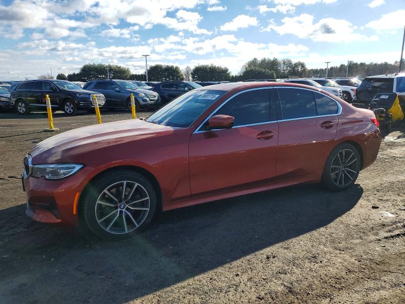 2020 BMW 3er VIN 3MW5R7J04L8B45942 — COPART salvage auction photo