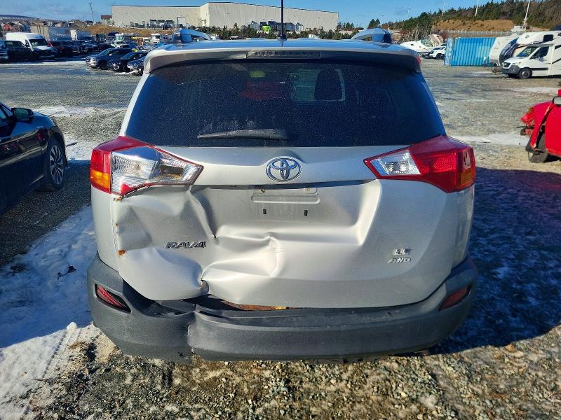 2015 Toyota Rav 4 VIN 2T3BFREV2FW259657 COPART salvage auction — REAR END, Nl - Salvage Brand, sold $3,400 on 2026-07-23 (photo 6)