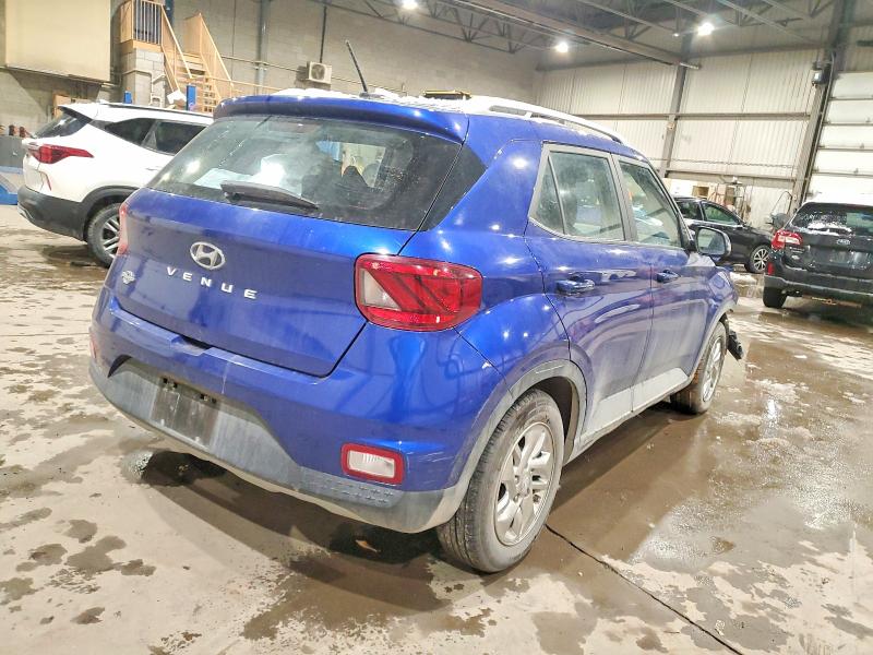 2023 Hyundai Venue VIN KMHRC8A3XPU253816 COPART salvage auction — FRONT END, Qc - Gravement Accidente, sold $2,400 on 2026-07-07 (photo 3)