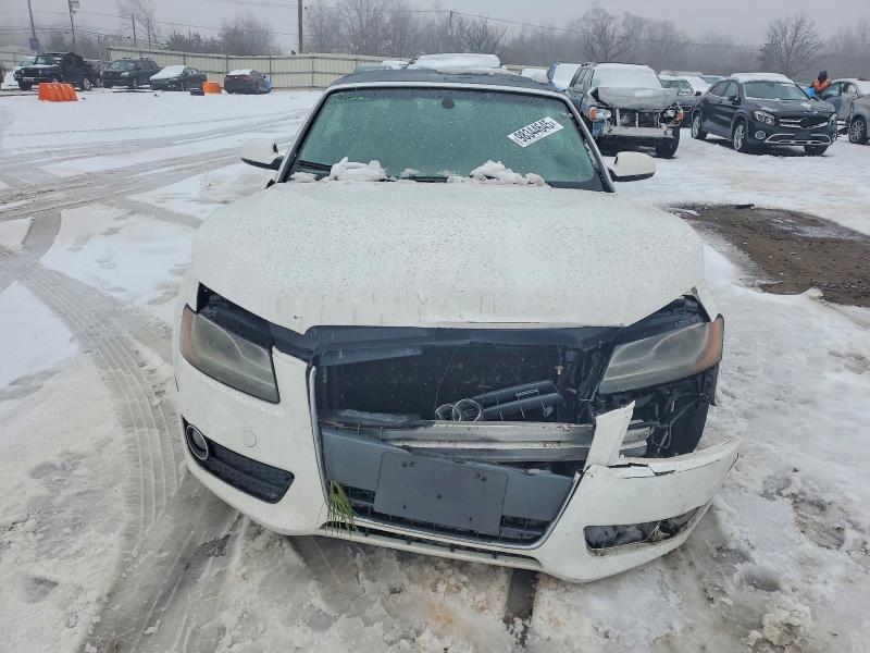 2011 Audi A5 VIN WAUVFAFH6BN005729 COPART salvage auction — FRONT END, Nj - Cert Of Title-Salvage, sold $375 on 2026-07-24 (photo 5)