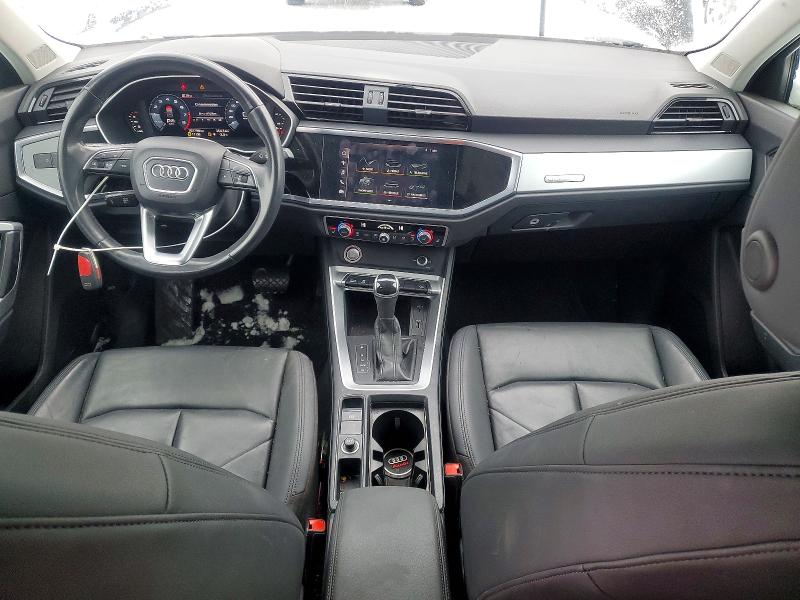 2020 Audi Q3 VIN WA1AECF3XL1073507 COPART salvage auction — REAR END, Qc - Gravement Accidente, sold $7,400 on 2026-07-14 (photo 8)