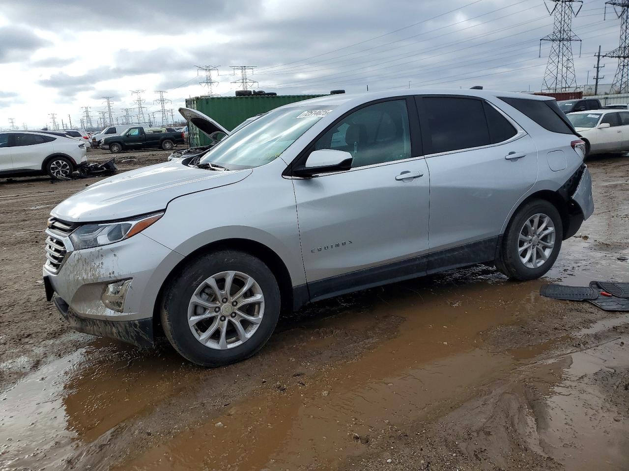 2021 Chevrolet Equinox VIN 3GNAXKEVXMS126548 COPART salvage auction — Rear End, IL - SALVAGE CERTIFICATE, sold $3,250 on 2026-06-30 (photo 1)