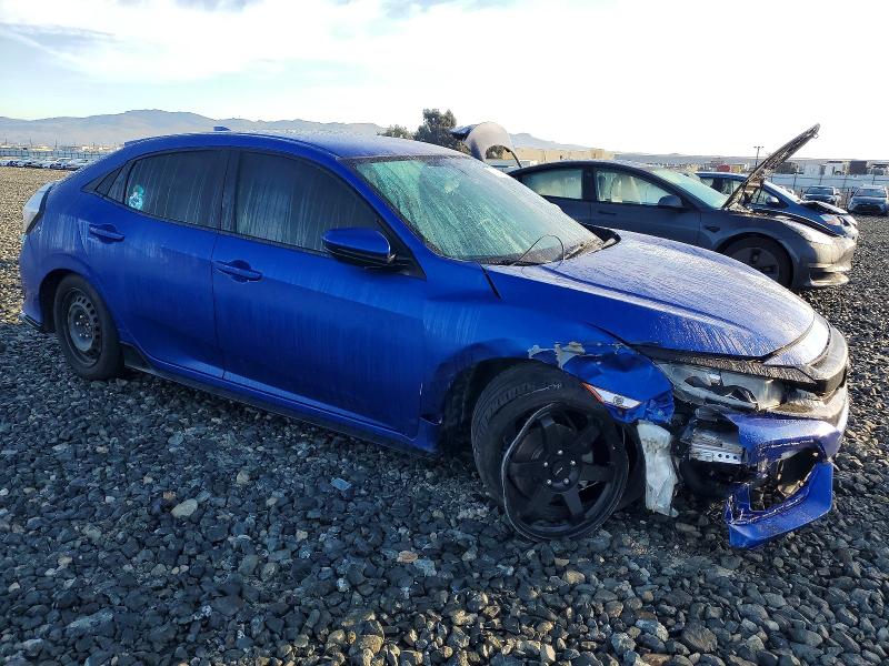 2018 Honda Civic VIN SHHFK7H47JU430517 COPART salvage auction — FRONT END, Id - Salvage Certificate Of Title, sold $2,100 on 2026-07-16 (photo 4)