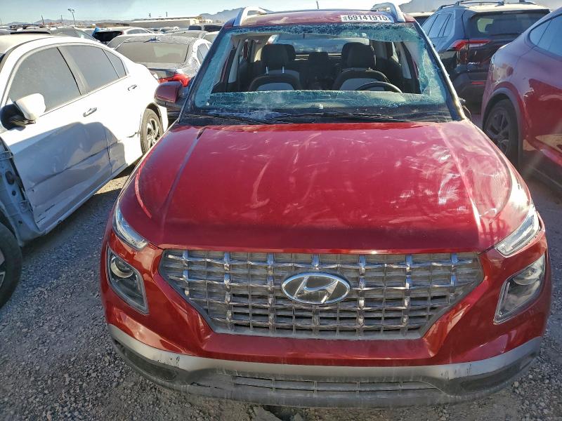 2025 Hyundai Venue VIN KMHRC8A33SU355631 COPART salvage auction — ALL OVER, Az - Cert Of Title- Non Repair, sold $5,000 on 2026-07-09 (photo 5)