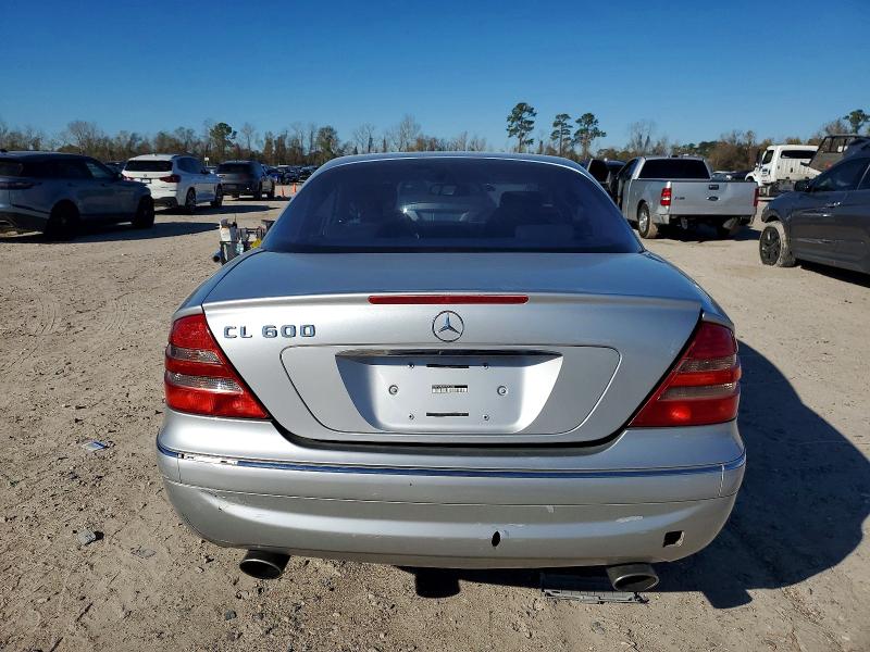 2002 Mercedes-benz Cl-class VIN WDBPJ78JX2A023363 COPART salvage auction — REAR END, Fl - Certificate Of Title, sold $700 on 2026-07-13 (photo 6)