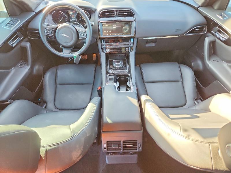 2020 Jaguar F-pace VIN SADCJ2FX7LA661926 COPART salvage auction — FRONT END, Tx - Certificate Of Title, sold $7,750 on 2026-09-12 (photo 8)